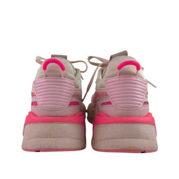 PUMA RS-X Soft Women's Pink Low Top Lace Up Athletic Running Sneakers Shoes Sz 8 - Picture 3 of 10